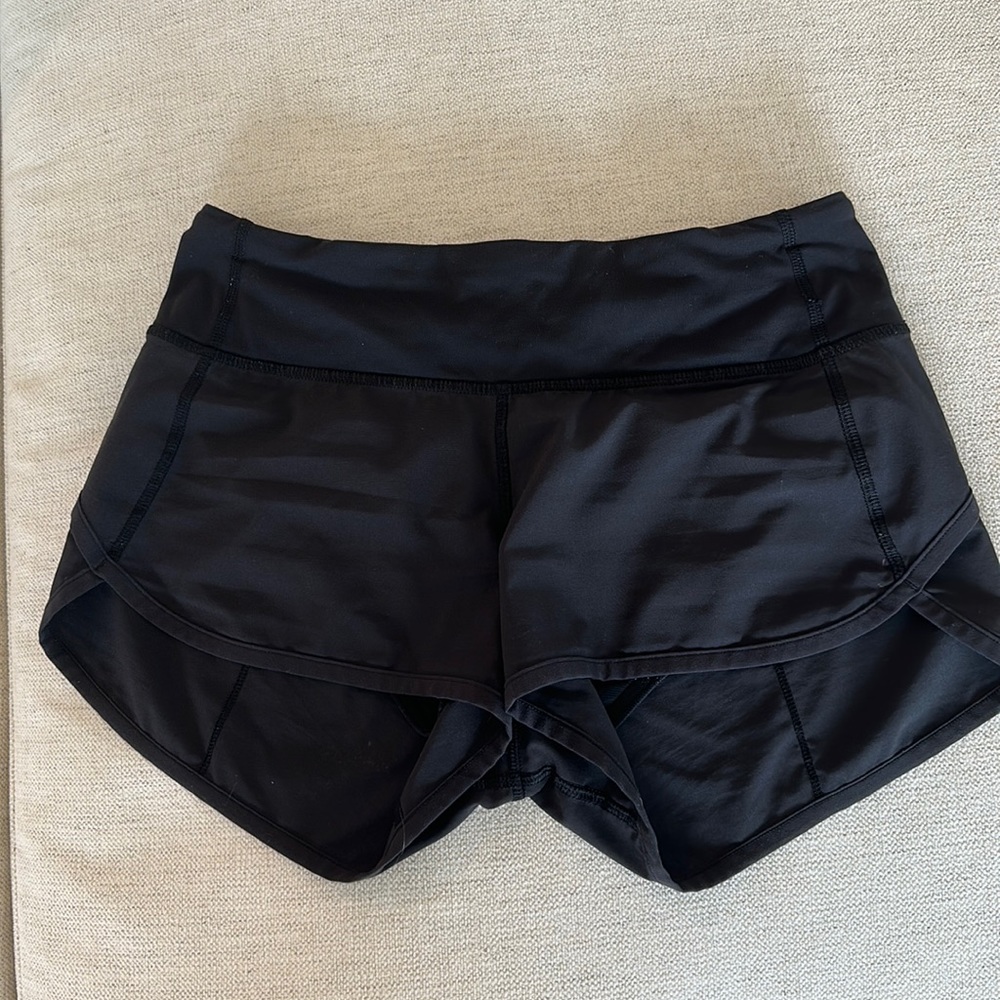 Lululemon size 2 black shorts
